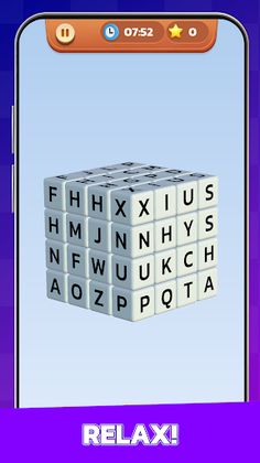 Word Cube 3D - Screenshot 2