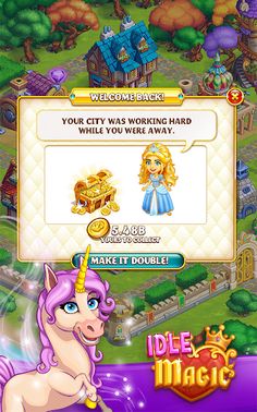 Idle Magic - Click Away City - Screenshot 3