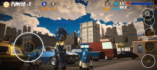 Killer Peaches shooter & cards - Screenshot 2