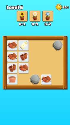 Flower Pots - 2048 - Screenshot 4