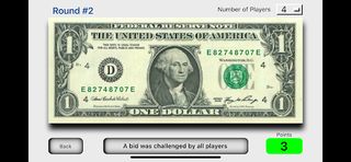 Liar's Poker - Dollar Poker - Screenshot 1