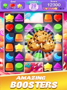 Cookie World Crush - Screenshot 2