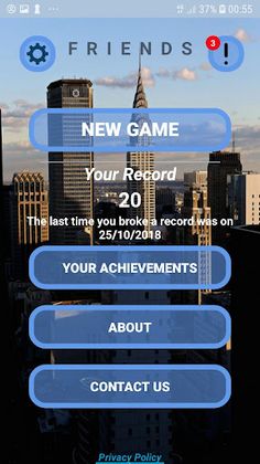 Trivia "Friends" - Screenshot 1