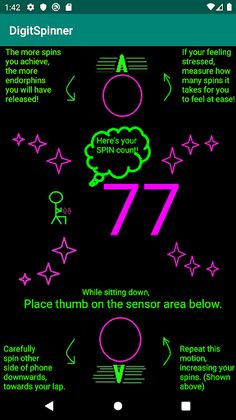 Digit Spinner Endorphin Releas - Screenshot 2