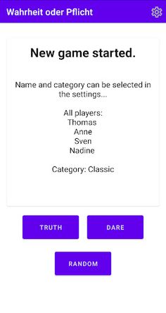 Truth or Dare - Screenshot 1