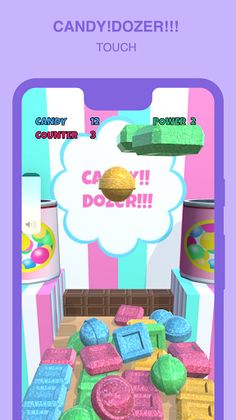 Candy Dozer-Throw,Casual,Game - Screenshot 3