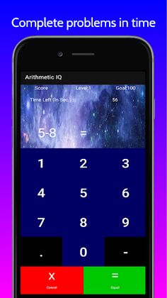 Arithmetic IQ - Brain Trainer - Screenshot 2