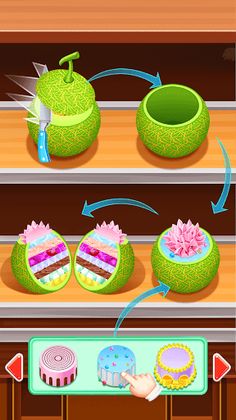 Make Melon Cake - Cooking game - Screenshot 4