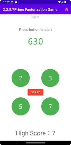 The Prime Factorization Game - Screenshot 2