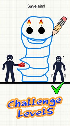 Save Stickman:Tricky Puzzle - Screenshot 1