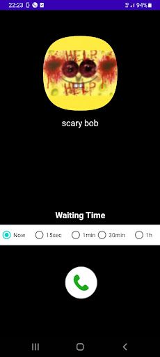 fake call evil santa prank - Screenshot 1