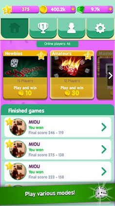 Yatzy Duels Live Tournaments - Screenshot 1