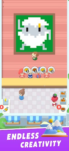 Pixel Art Inc: Idle Game - Screenshot 3