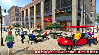 Electric Car Taxi Driving Game - Screenshot 1