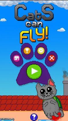 Cats Can Fly! - Screenshot 1
