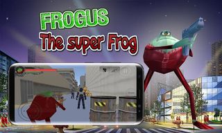 Frogus: the Super frog - Screenshot 1