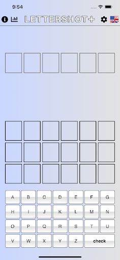 Lettershot+ - Screenshot 1