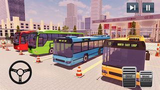 Public Bus City Driving Game - Screenshot 1