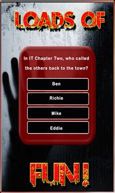 Horror Movies Scary Trivia - Screenshot 2