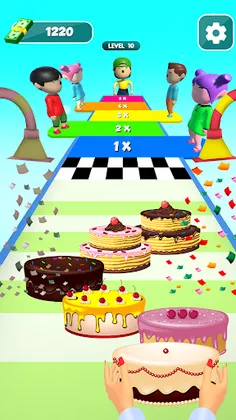 Cake Stack 3D Donut Cake Games - Screenshot 4