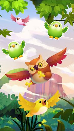 Bird Color Puzzle: Sort Game - Screenshot 2