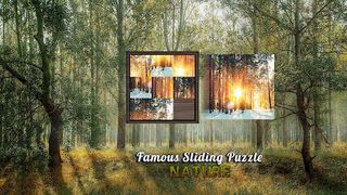 Famous Sliding Puzzle: Nature - Screenshot 1