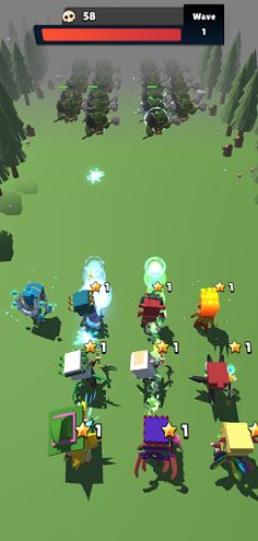 Idle Mages - Screenshot 1