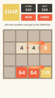 2048 by Gabriele Cirulli - Screenshot 2