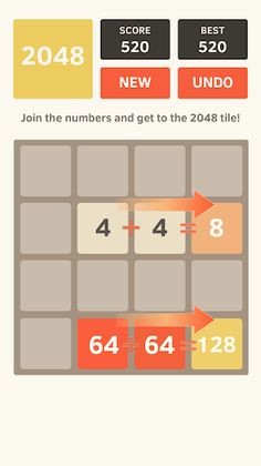 2048 by Gabriele Cirulli - Screenshot 2