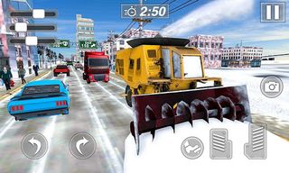 Snow Excavator Crane Simulator - Screenshot 2
