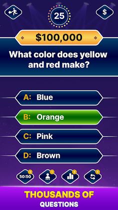 Millionaire Quiz: Trivia Games - Screenshot 1