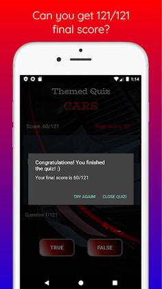 Themed Quiz: Cars - Screenshot 4