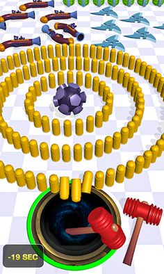 Hole Attack Fever : Hole games - Screenshot 1