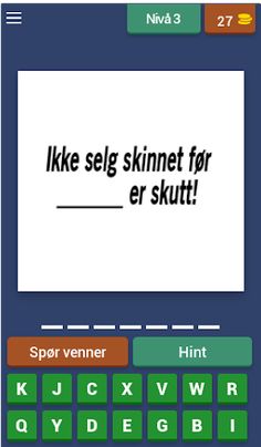 Fullfør ordtaket: Helt Norsk - Screenshot 4