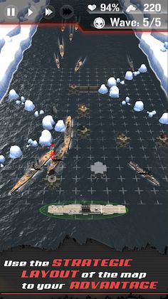 Dawn Uprising: Battle Ship Def - Screenshot 1