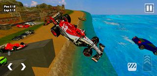 Gt Car Formula Car Stunts Game - Screenshot 1