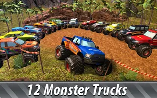 Monster Truck Offroad Rally 3D - Screenshot 2