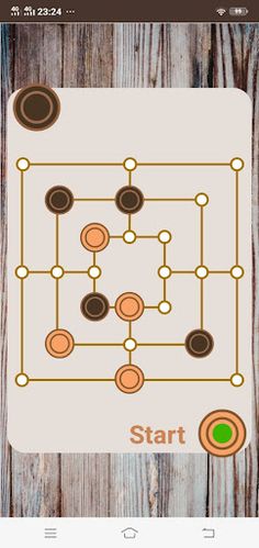 Dual Player 9 Men's Morris - Screenshot 2