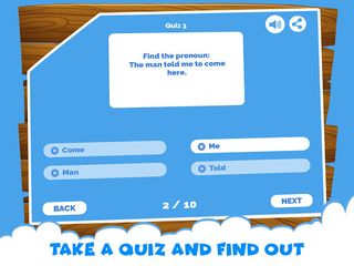 English Grammar Pronouns Games - Screenshot 2