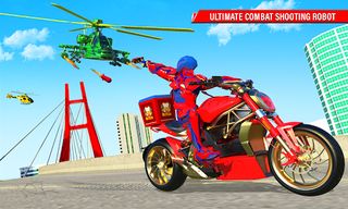 Superhero Bike Delivery Taxi - Screenshot 3
