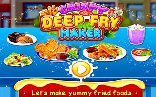 Crispy Deep Fry Maker Cooking - Screenshot 1