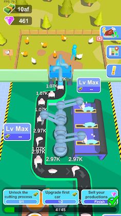 Idle Chicken Processing - Screenshot 1