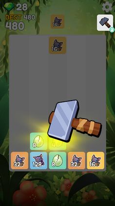 Cat 2048 - Screenshot 2