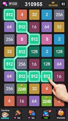 2248 - 2048 puzzle games - Screenshot 4