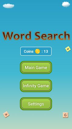 Word Search Game in English - Screenshot 4