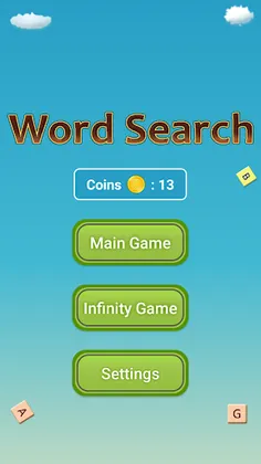 Word Search Game in English - Screenshot 4