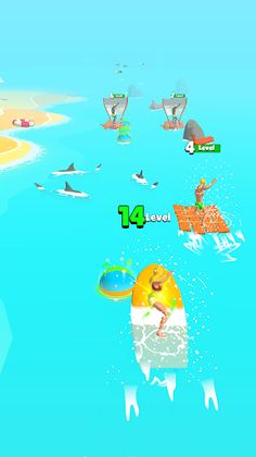 Level Up Surfers - Screenshot 2