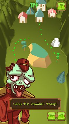 Zombie Strategy RTS Puzzle - Screenshot 2