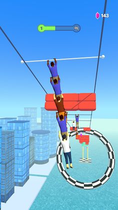 Rail Surfers 3D - Screenshot 1