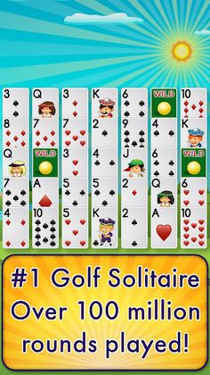 Golf Solitaire Pro - Screenshot 1